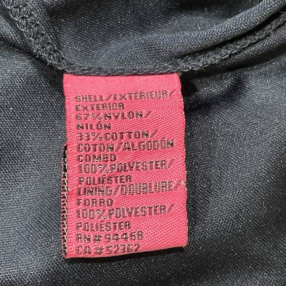 Betsey Johnson Fit & Flare Dress Size 6 Navy Blue Sleeveless Front Zip Zipper - Picture 5 of 8